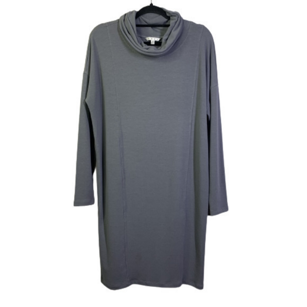 CABI Grey Cowl‎ Neck Sweater Dress